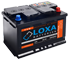 Аккумулятор автомобильный LOXA 6CT-90Ah/12V P+ для легкогрузовых автомобилей